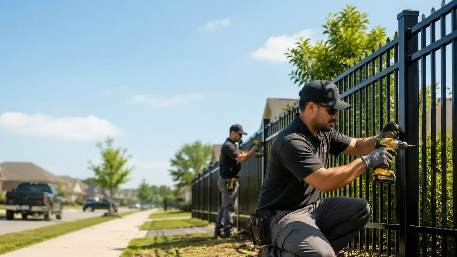 Metal Fence Installation in Oakland Gardens, NY